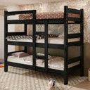 Ver imagem 3 de Treliche de Madeira Maciça Diamante Preto Reforçada