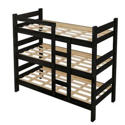 Treliche de Madeira Maciça Diamante Preto Reforçada - 1