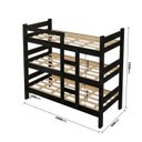 Ver imagem 2 de Treliche de Madeira Maciça Diamante Preto Reforçada