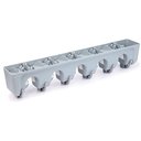 Ver imagem 2 de Suporte de Vassoura Multiuso Encaixe Gancho Rodo Pano Toalha Limpeza Utensilio Organizaçao Lavanderi