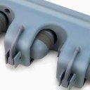 Ver imagem 6 de Suporte de Vassoura Multiuso Encaixe Gancho Rodo Pano Toalha Limpeza Utensilio Organizaçao Lavanderi