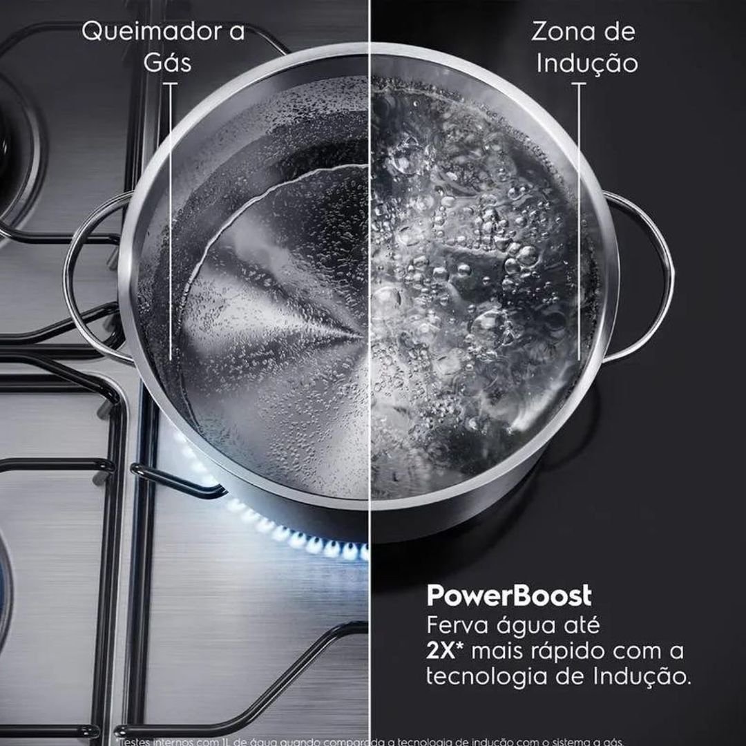 Cooktop 4 Bocas de Indução Efficient Powerboost Ie6lp | Electrolux:220v - 9