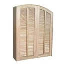 Ver imagem 3 de Porta Balcão de Abrir / Abrir de Madeira Cedro Arana em Arco Bat.14 Cm-2.15 (a) X 1.40 (l)