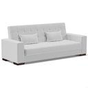 Ver imagem 1 de Sofá Cama Decorativo 210cm Beesley Linho Cinza - Gran Belo