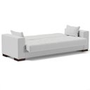 Ver imagem 6 de Sofá Cama Decorativo 210cm Beesley Linho Cinza - Gran Belo