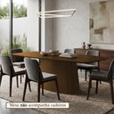 Ver imagem 2 de Mesa de Jantar Mampituba Orgânica Curva Madeira Maciça Mel