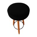 Ver imagem 2 de Kit Duas Banqueta Alta para Área Gourmet Balcão Pés Palito Courino Preto Eli Móveis e Decoração