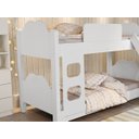 Ver imagem 3 de Beliche Solteiro com Escorregador Escada Branco - Valentina