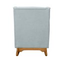 Ver imagem 5 de Poltrona de Amamentação Aquila Balanço com Puff Bouclê Azul Bebê