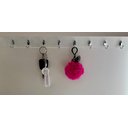 Ver imagem 2 de Organizador de Parede para Chaves em Mdf – com Prateleira Decorativa 60cm