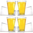 Ver imagem 5 de Jarra Para Suco Plástico Cristal 1,2 Litros C Jogo De 8 Copo