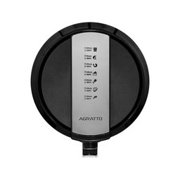 Fritadeira Elétrica sem Óleo Supremma 6,2l Preta Agratto 220v - 2