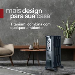 Aquecedor Elétrico a Óleo EOS Comfort Heat EAQ02O 1500W Preto 110V - 3