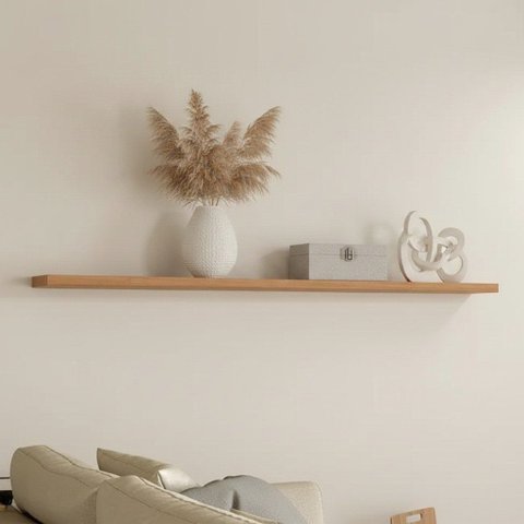 Prateleira Decorativa com Suporte Invisível 1,80m Móvel na Caixa