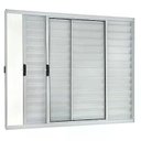 Ver imagem 2 de Janela de Correr Alumínio Branco 03 Folhas Veneziana Classic - 120x120