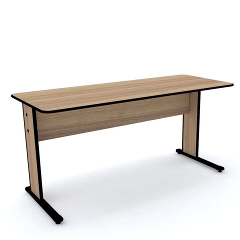 MESA P/ ESCRITÓRIO 152X61 PANDIN MAXXI - NATURALLE/PRETO MX150