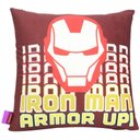 Ver imagem 3 de Almofada Fibra Veludo 40x40cm Vingador Iron Man