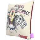 Ver imagem 2 de Almofada Fibra Veludo 40x40cm Vingador Iron Man