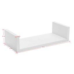 Prateleira MDF 30/40/50 x 15 cm Kit 3 Peças Eví Decor - 4
