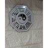Quadro Feng Shui Baguá Espelhado Talismãs Ying Yang Branco - 3