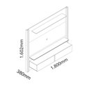 Ver imagem 4 de Painel Home para TV até 65 Polegadas Toronto 180 Gelius Móveis