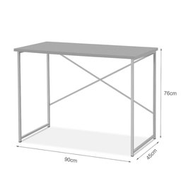 Mesa Escrivaninha para Estudo Office 0,90 cm Miami - 3