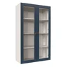 Armário Aéreo 2 Portas 135cm com Porta de Vidro Arizona CabeCasa MadeiraMadeira - 2