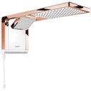 Ver imagem 2 de Chuveiro Elétrico Ducha Acqua Duo Rose Gold Branco 127v 5500w Lorenzetti Eletrônico