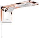 Ver imagem 2 de Chuveiro Elétrico Ducha Acqua Duo Rose Gold Branco 127v 5500w Lorenzetti Eletrônico
