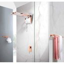 Ver imagem 5 de Chuveiro Elétrico Ducha Acqua Duo Rose Gold Branco 127v 5500w Lorenzetti Eletrônico
