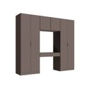 Ver imagem 3 de Guarda-Roupa Planejado 4 Peças com 6 Portas Orion CabeCasa MadeiraOriginals Marrom