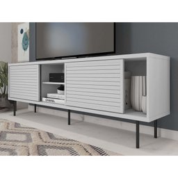 Rack para TV até 72 Polegadas Industrial 180cm em BP Porta Pier Multiverso  - 5