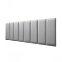 Ver imagem 1 de Placas Cabeceira Queen 160cm X 60cm 8 Placas Courino Cinza