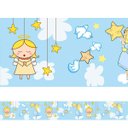 Ver imagem 1 de Adesivo decorativo faixa Anjinho- Kit 2 unidades