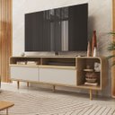 Ver imagem 1 de Rack Orgânico 2 Portas 180cm Ra117 Delmarco