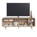 Ver imagem 2 de Rack Orgânico 2 Portas 180cm Ra117 Delmarco