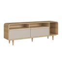 Ver imagem 4 de Rack Orgânico 2 Portas 180cm Ra117 Delmarco