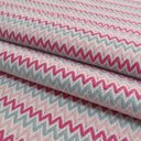 Ver imagem 6 de Tapete Sala Quarto Infantil 2,00 X 1,40m Rosa Chevron Artesanal Antiderrapante Moderno Rústico