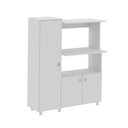 Ver imagem 2 de Balcão Multiuso com 3 Portas e 2 Nichos Bl3310 Branco Tecnomobili