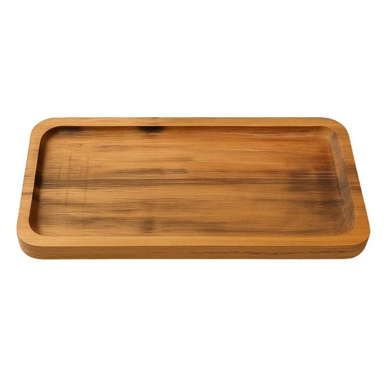 Bandeja de Madeira Teca 20x10cm Tábua Petisqueira 15mm Porção Servir Zanline Bandeja de Madeira Teca 20x10cm Tábua Petisqueira 15mm Porção Servir Zanline