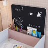 Mesinha Infantil com Lousa e Cadeira Lpt001 Linha Le Petit Completa Móveis - Branco/rosa - 7