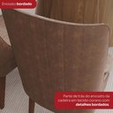 Ver imagem 6 de Mesa de Jantar 8 Lugares Olivía com Vidro Nature/off White/corano/caramelo/creme - Henn