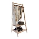 Ver imagem 5 de Sapateira Pequena para Hall de Entrada Porta Custo Beneficio Technox Marron