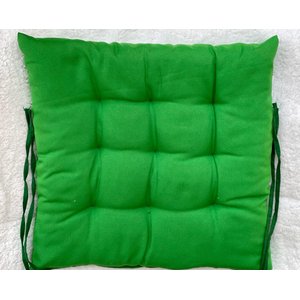 Kit 04 Assento Futton para Cadeira Oxford 40cm X 40cm:verde