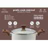 Jogo de Panela Ceramica Antiaderente Indução Mimo Style Pratic Cook Mármol 10 Peças Panelas e Utensí - 9