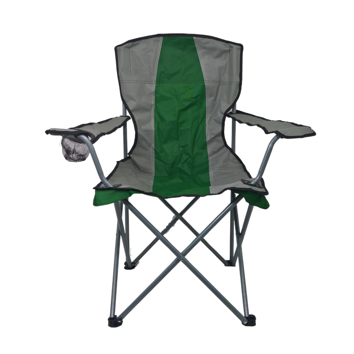 Cadeira para Camping Dobravel Portatil Voyager 120kg Vde/cza Lu0097_vd - 2