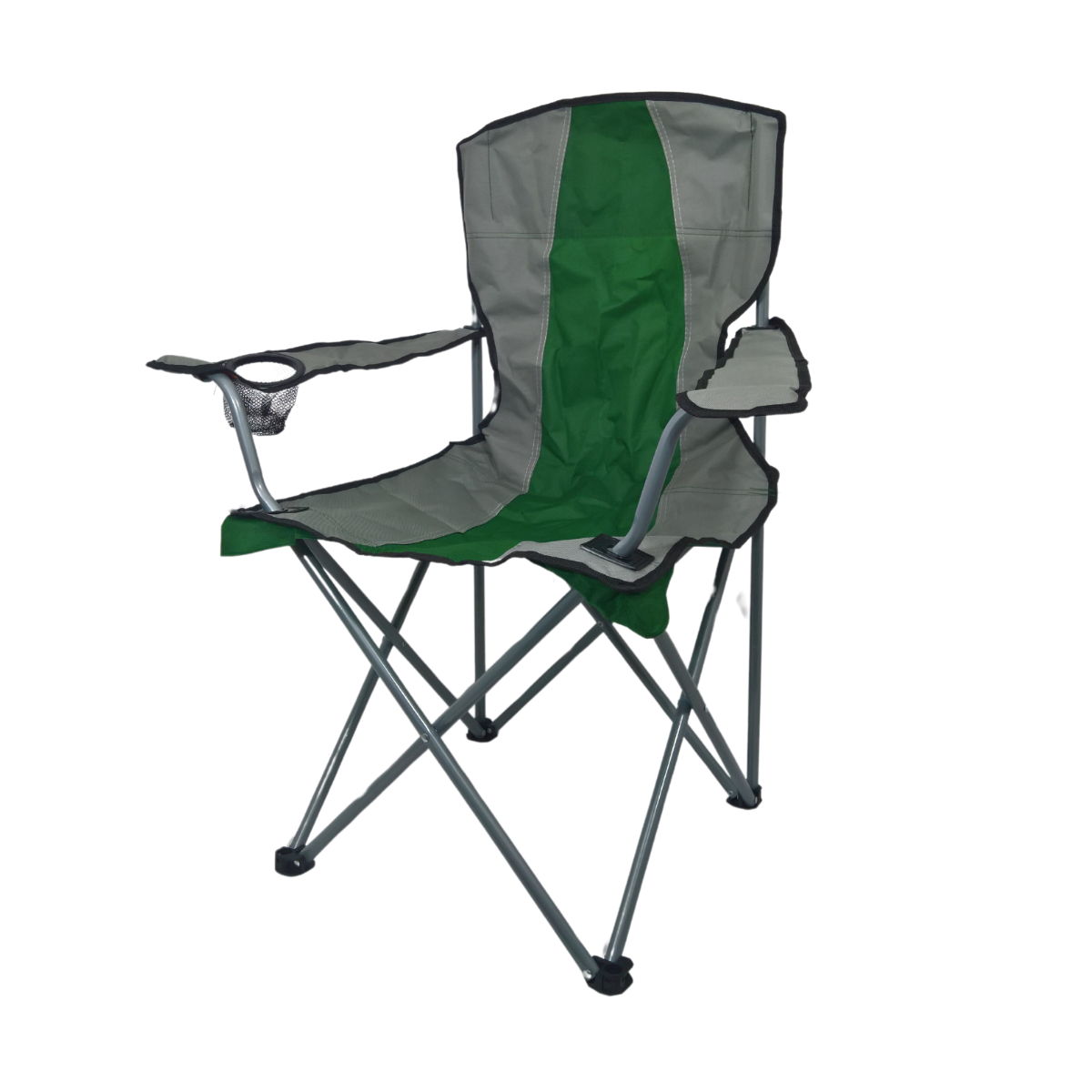 Cadeira para Camping Dobravel Portatil Voyager 120kg Vde/cza Lu0097_vd
