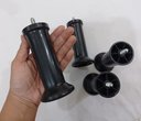 Ver imagem 6 de Kit com 7 Pés para Cama Box ou Baú Plástico Ultra Resistente Varian Preto 13cm Altura