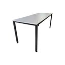 Ver imagem 3 de Mesa para Refeitório para 6 Lugares Linha Rossi Cinza