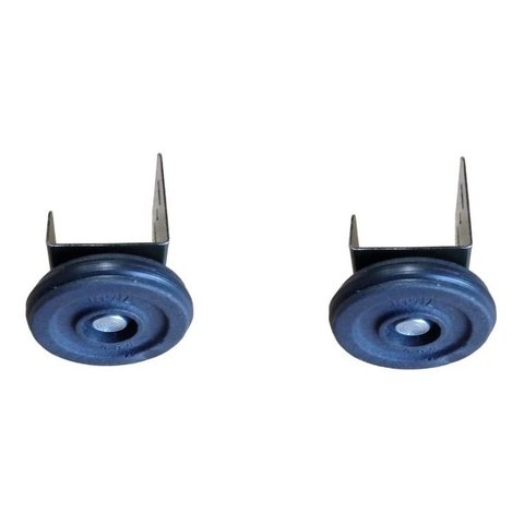 Roldana para Porta e Janela de Correr Superior 45 mm 2 Peças